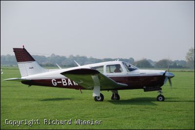 Taxiing to the pumps - Click to view high resolution version